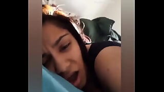 18 year old girl lying on the bed badly fucked