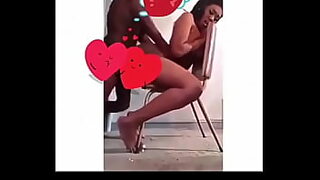 1 fine black women fucking a white boy dick without getting caught