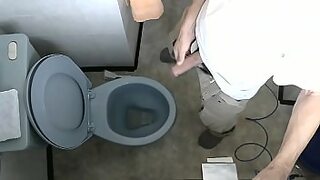 asian poop in the toilet