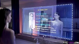 big boob with sper and blllod