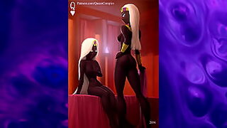 3d queen animated