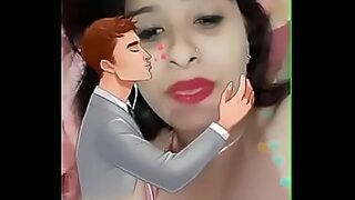 1 girl 4 boys at a time 1 in moutn 2 in vagina 1 in 2 hole