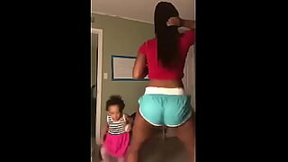 1 fine black women fucking a white boy dick without getting caught