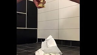 a man jacking himself