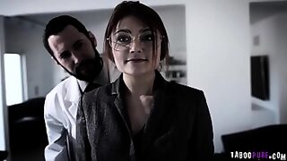 10 sec stepdaughter and stepmom swapped with stepson and stepdad in an insane family taboo foursome