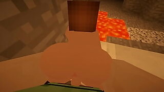a african girl plays with a dick