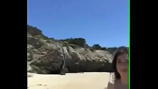 2 teen masturbate beach