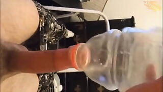 bottle on ass