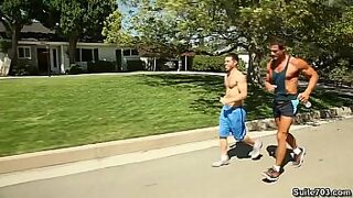 friends clss finish go to friend home compare study two boys
