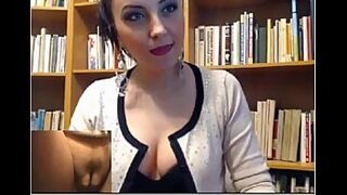 america woman teacher sex with primary student in the library