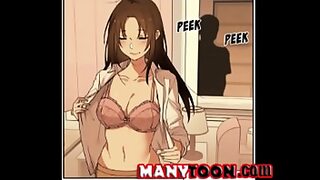 10 sec the naughty boy stripped off moms sari and fucked her hard