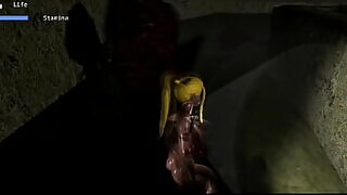 1 man fucked 3 girls while they are playing video game