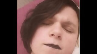 asia cruel femdom metal high stilettos with dj electronic music inserted into urethra