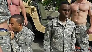 2 army man rapping a girl