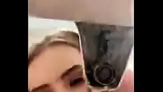 aria sixx busty canadian sits on lil d