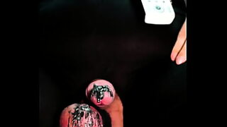 a vibrator inserted into a pregnant womans pussy