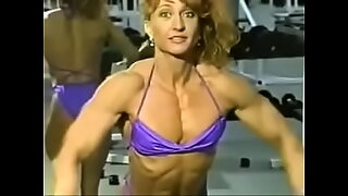 bodybuilder girls sucking boobs