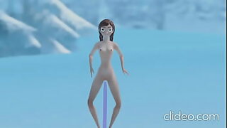 10 sec the naughty boy stripped off moms sari and fucked her hard