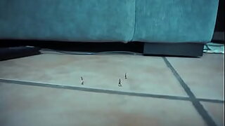 1 girl hardcored by boys