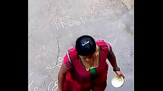 blindfolded wife surprised threesome