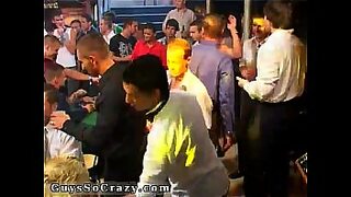 18 year old dragged out of bed for rough gangbang with dap