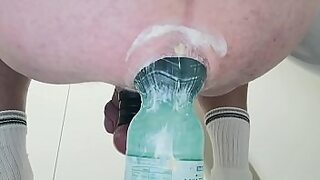 bottle full of cum