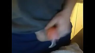 a man jacking himself
