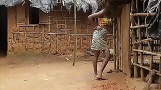 a sister tied his brother with ropes