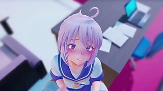 3d sinfull latex wearing futa college student fills her teacher with cum