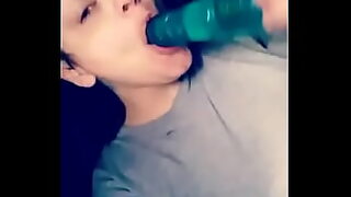 1 man fucked 3 girls while they are playing video game