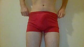 14 y old boy cum