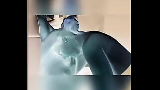 1 fine black women fucking a white boy dick without getting caught