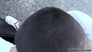 1tiny girl 2 black guys