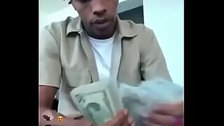 1 black women fucking 1 white boy dick for money